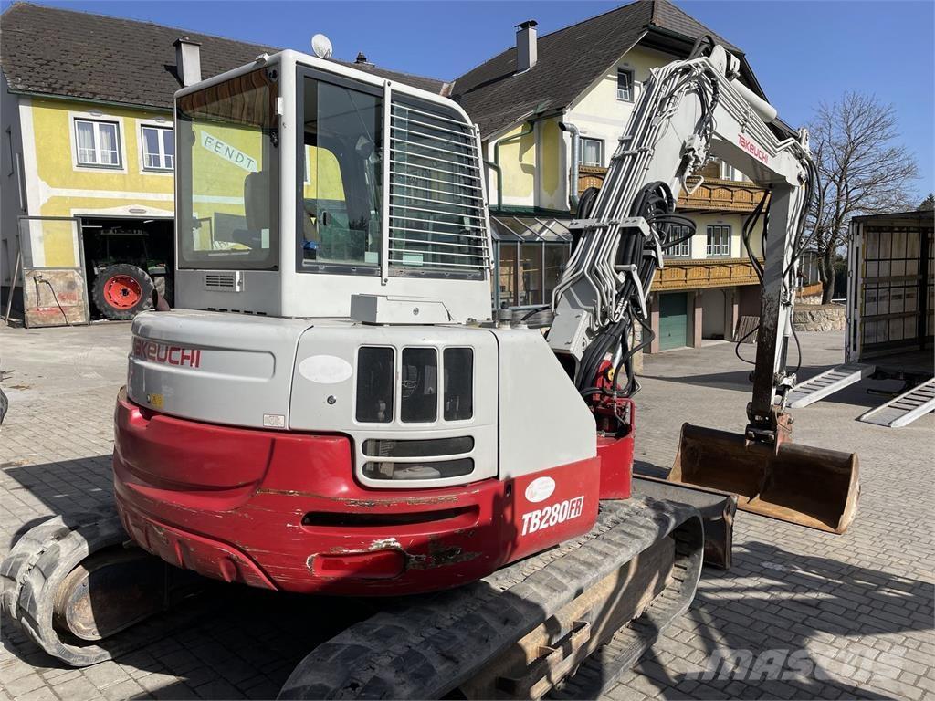 Takeuchi TB 280 FR Minigrävare < 7t
