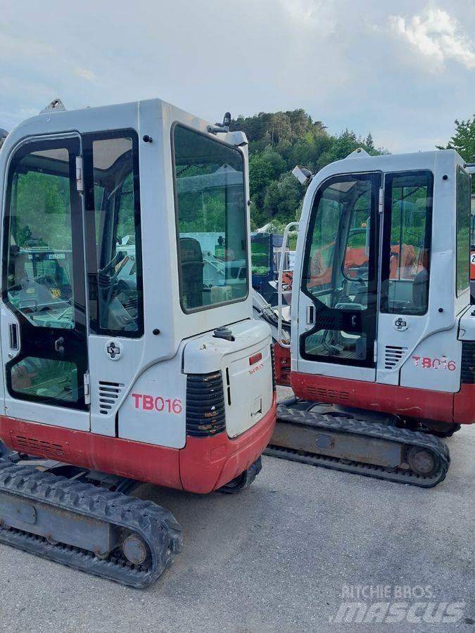 Takeuchi TB016 H Minigrävare < 7t