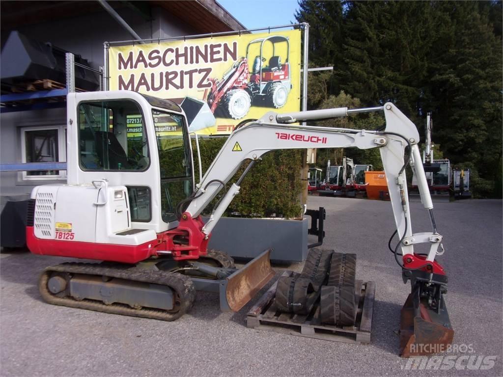 Takeuchi TB125 Minigrävare < 7t