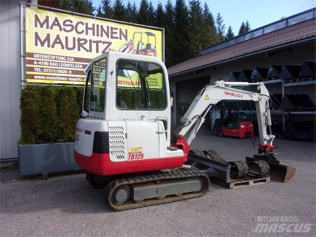 Takeuchi TB125 Minigrävare < 7t
