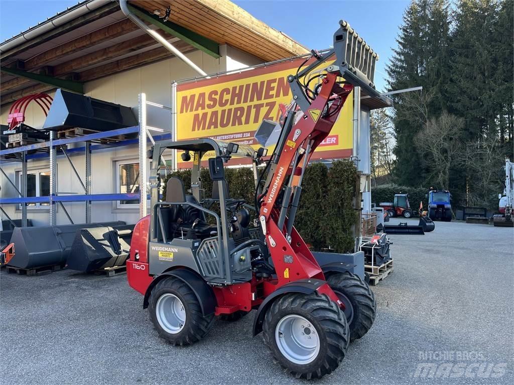 Weidemann 1160 Frontlastare och grävare