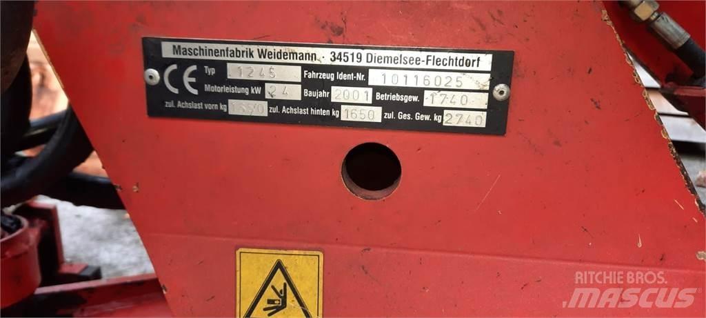 Weidemann 1245 Frontlastare och grävare