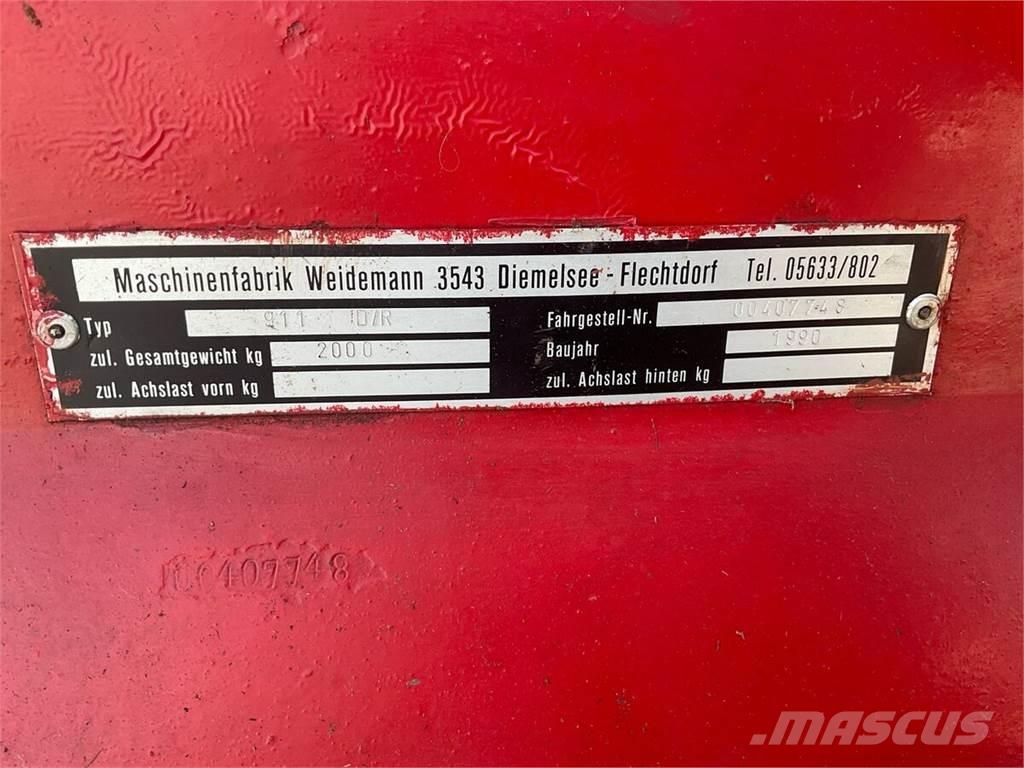 Weidemann 911D/R Frontlastare och grävare
