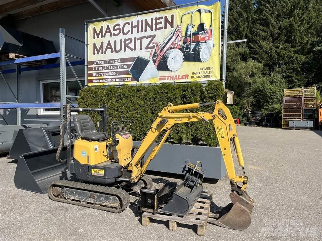 Yanmar Vio10-2U Minigrävare < 7t