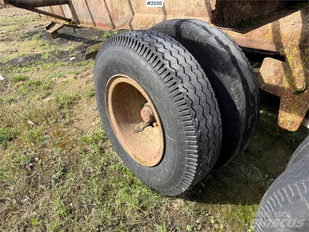 Balkärra boggie Spannmålsvagnar