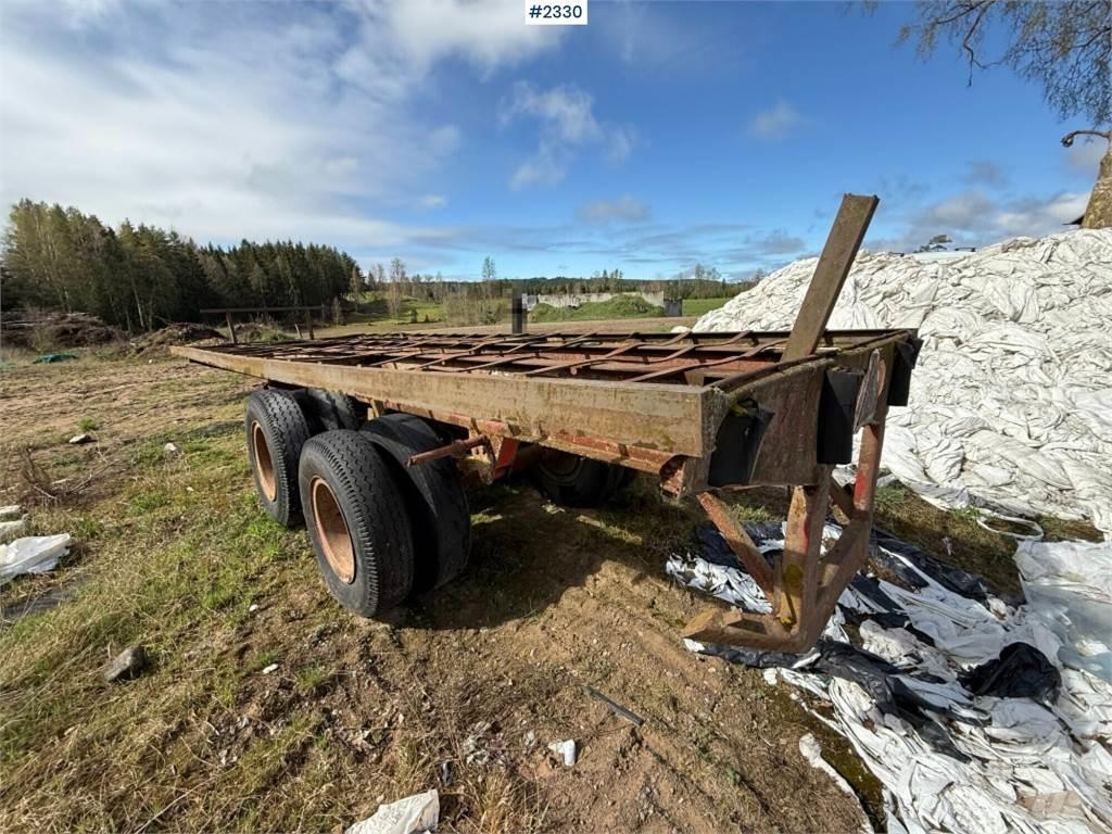  Balkärra boggie Spannmålsvagnar