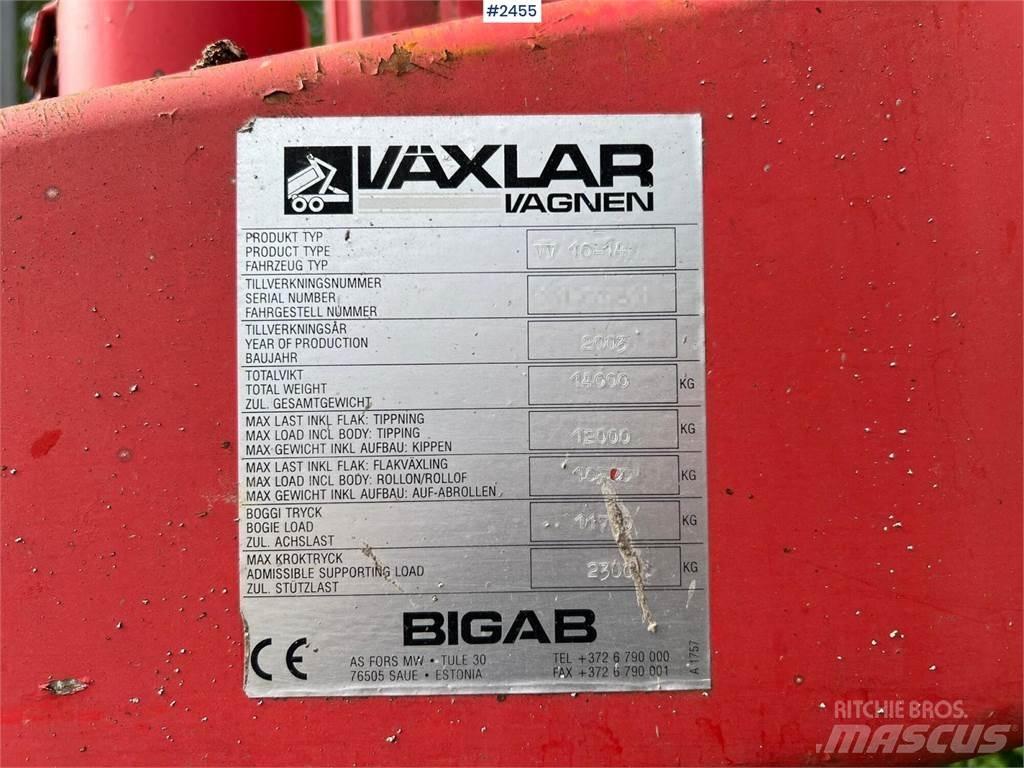 Bigab VV 10-14 Liftdumpersläp