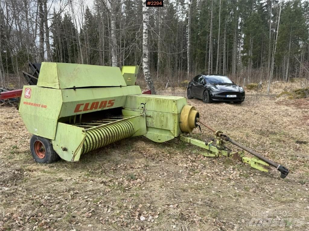 CLAAS Markant 60 Entreprenad - Övrigt