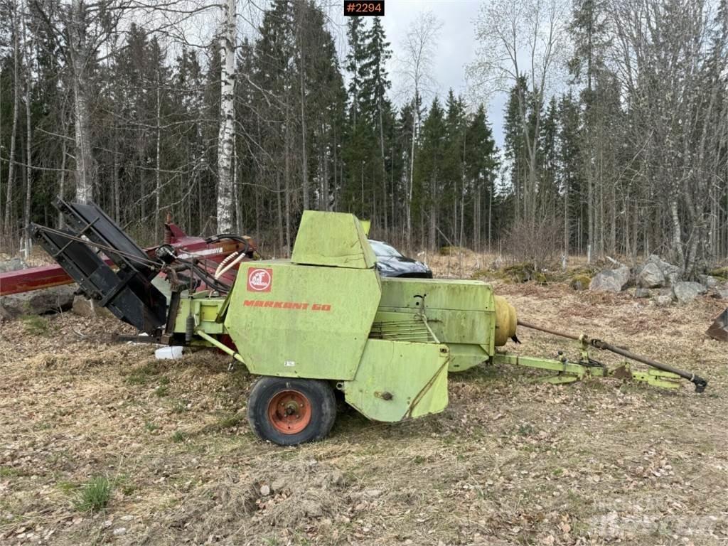 CLAAS Markant 60 Entreprenad - Övrigt