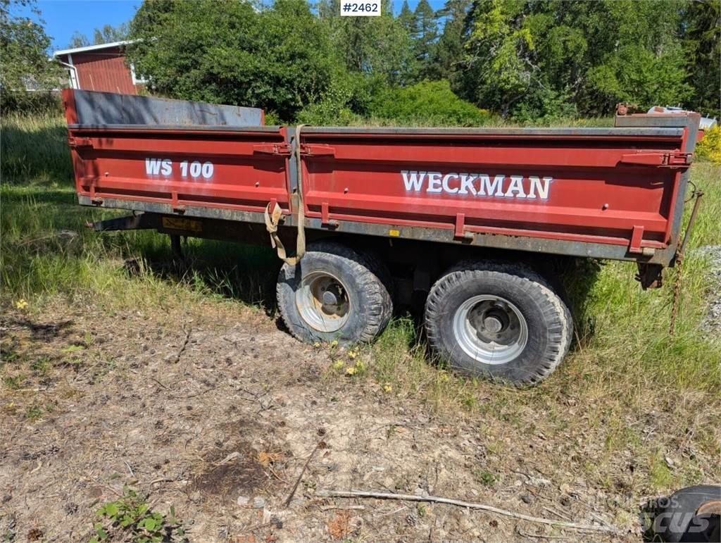 Weckman WS100 Liftdumpersläp