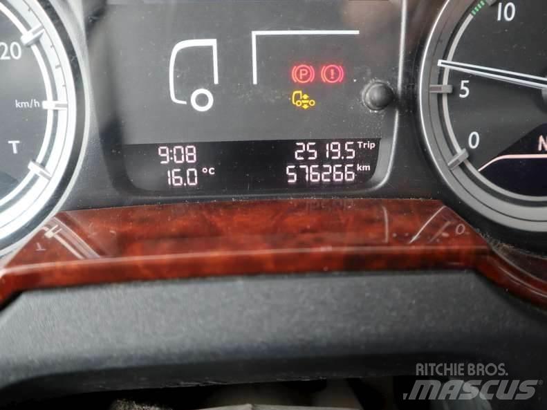 DAF XF 510 FAN EURO 6 Lastväxlare med kabellift