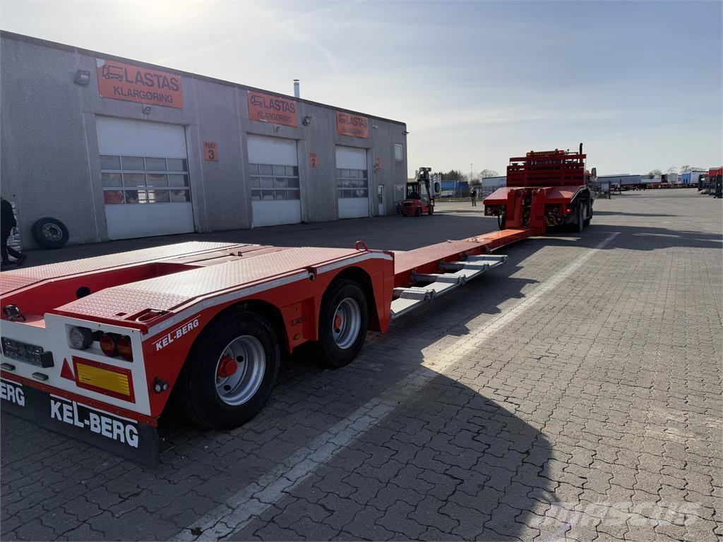 Kel-Berg Sengetrailer Låg lastande semi trailer