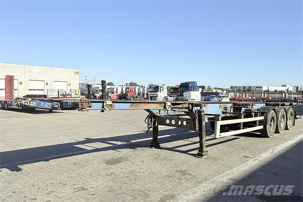 Leci Containerchassis Containertrailer