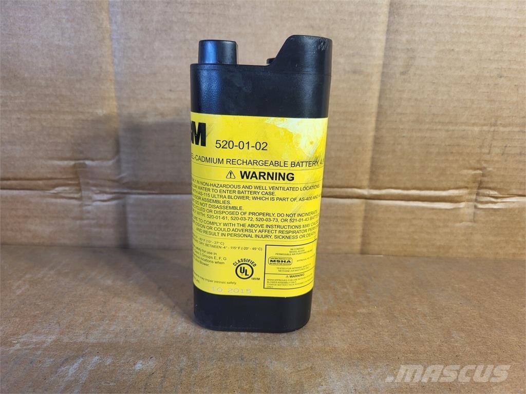  3M 520-01-02R01 Batterier