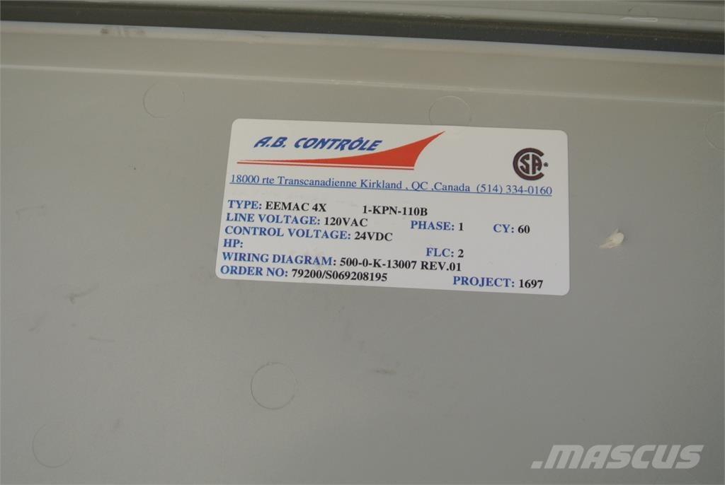  A.B. CONTROLE EEMAC 4X Entreprenad - Övrigt