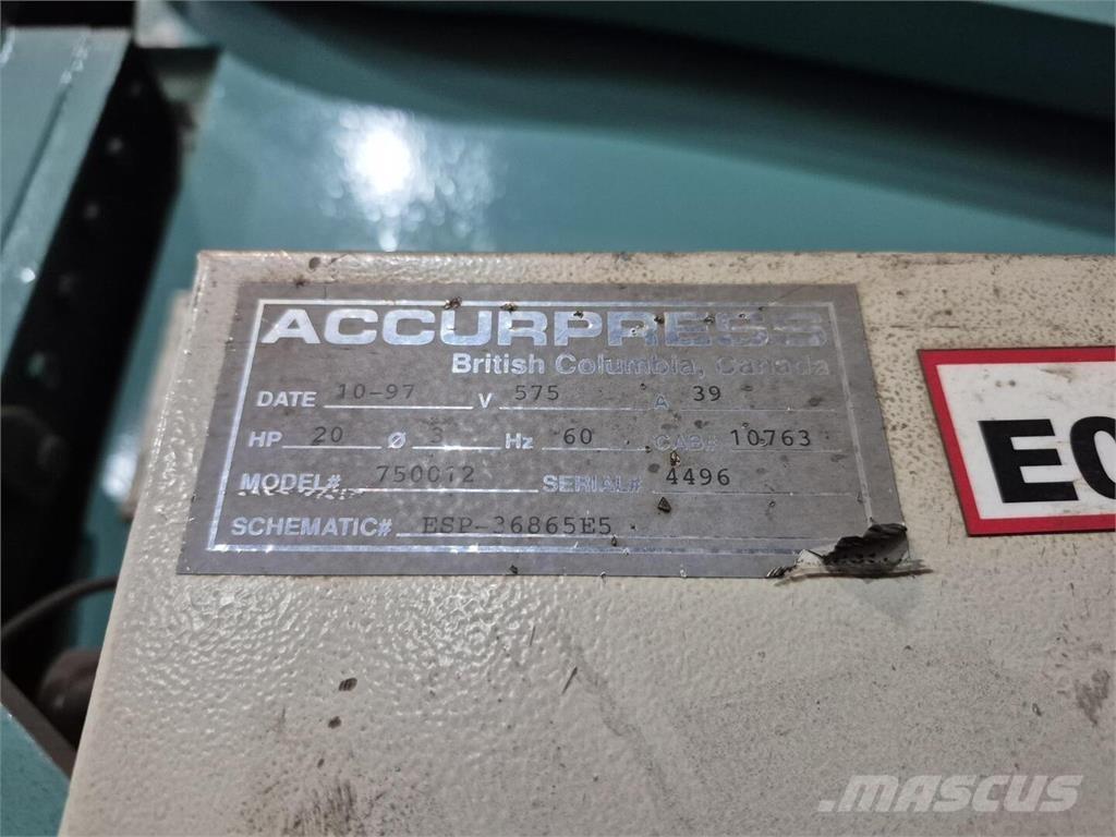  ACCURPRESS 750012 Entreprenad - Övrigt