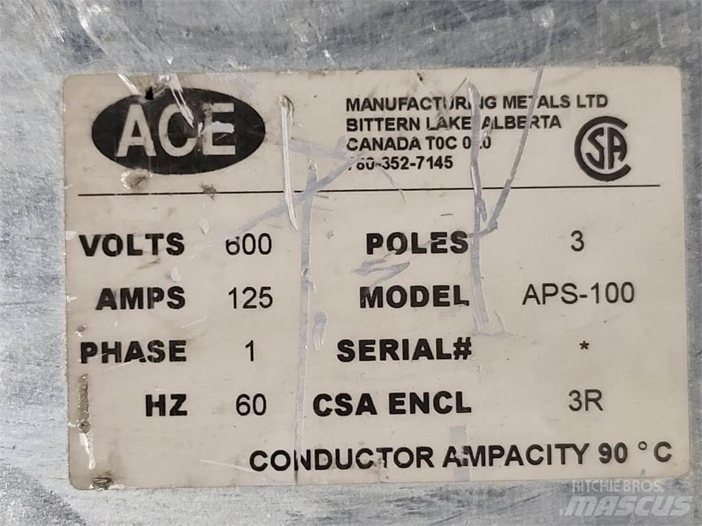 Ace APS-100 Entreprenad - Övrigt