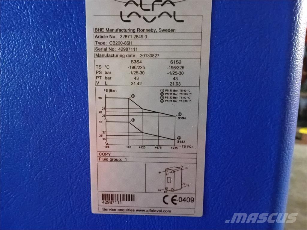Alfa Laval CB200-86H Entreprenad - Övrigt