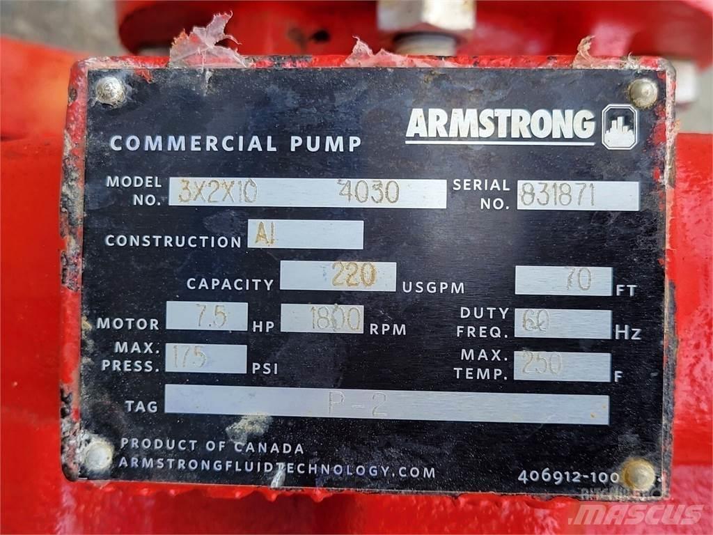  ARMSTRONG 3X2X10 4030 Vattenpumpar