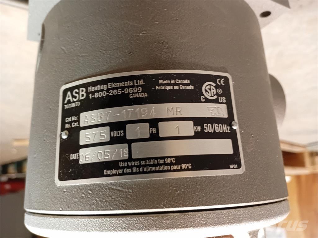  ASB7-17194 MR Uppvärmnings- och tjältiningsutrustning