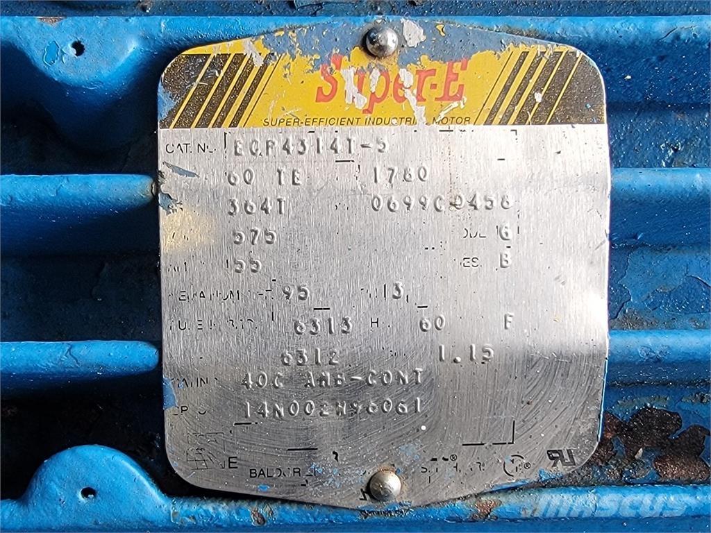 Baldor ECP4314T-5 Industriella motorer