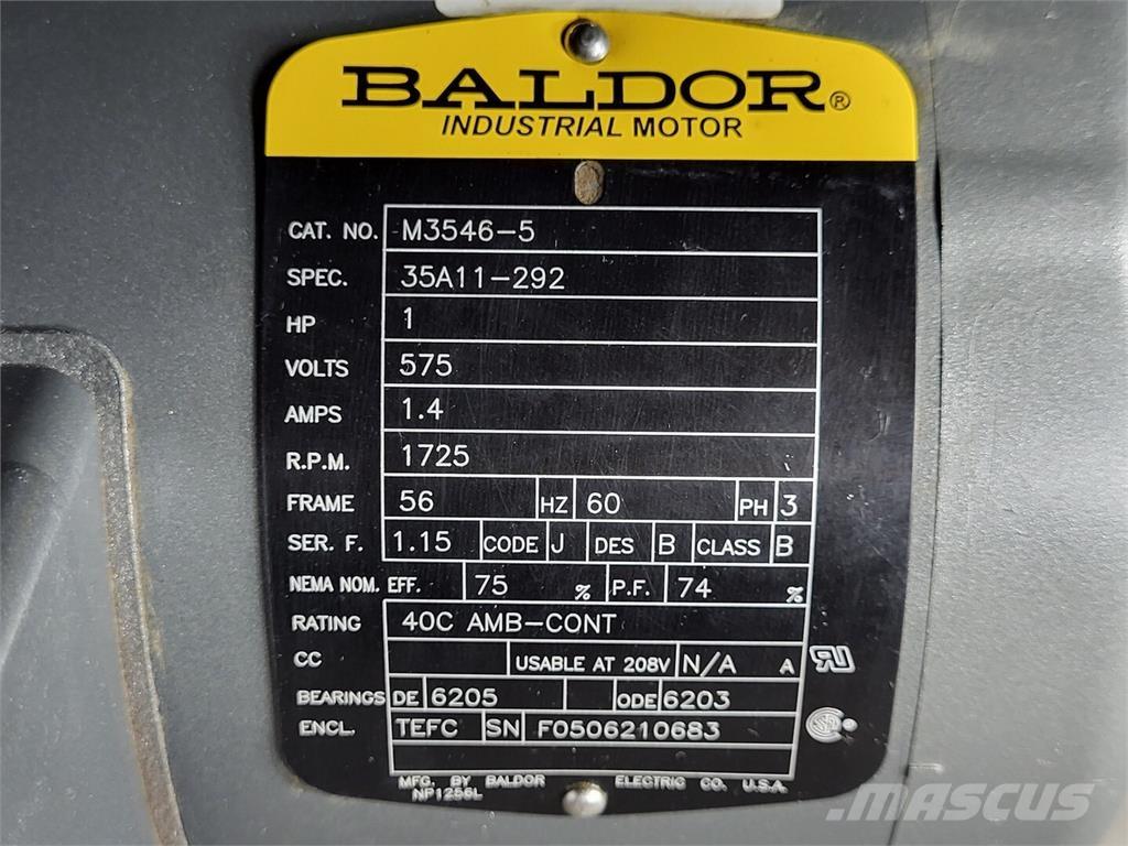 Baldor M3546-5 Industriella motorer