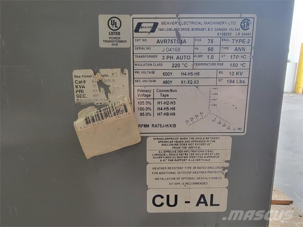  BEAVER AVR75TS4A Entreprenad - Övrigt