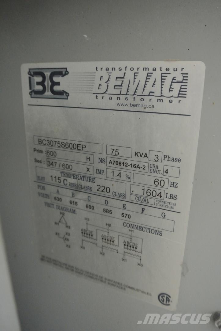  BEMAG BC3075S600EP Entreprenad - Övrigt