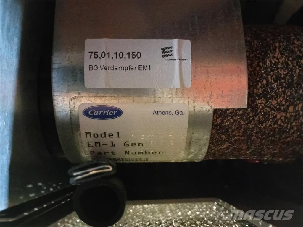Carrier EM-1 Uppvärmnings- och tjältiningsutrustning