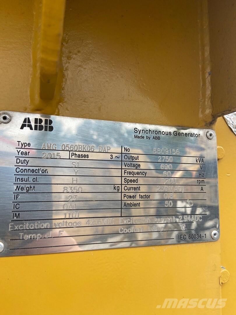 CAT C175-16 Genset Dieselgeneratorer