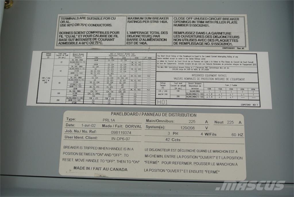  CUTLER-HAMMER PRL1A Entreprenad - Övrigt