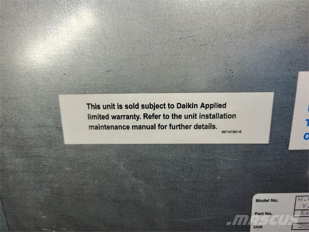  DAIKIN Enfinity 036 Uppvärmnings- och tjältiningsutrustning