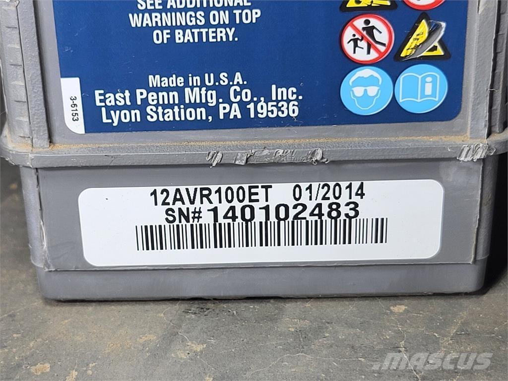  DEKA 12AVR100ET Batterier