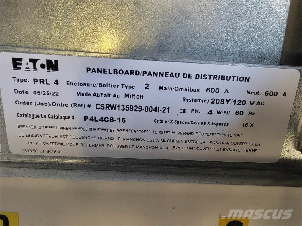 Eaton PRL4 Entreprenad - Övrigt