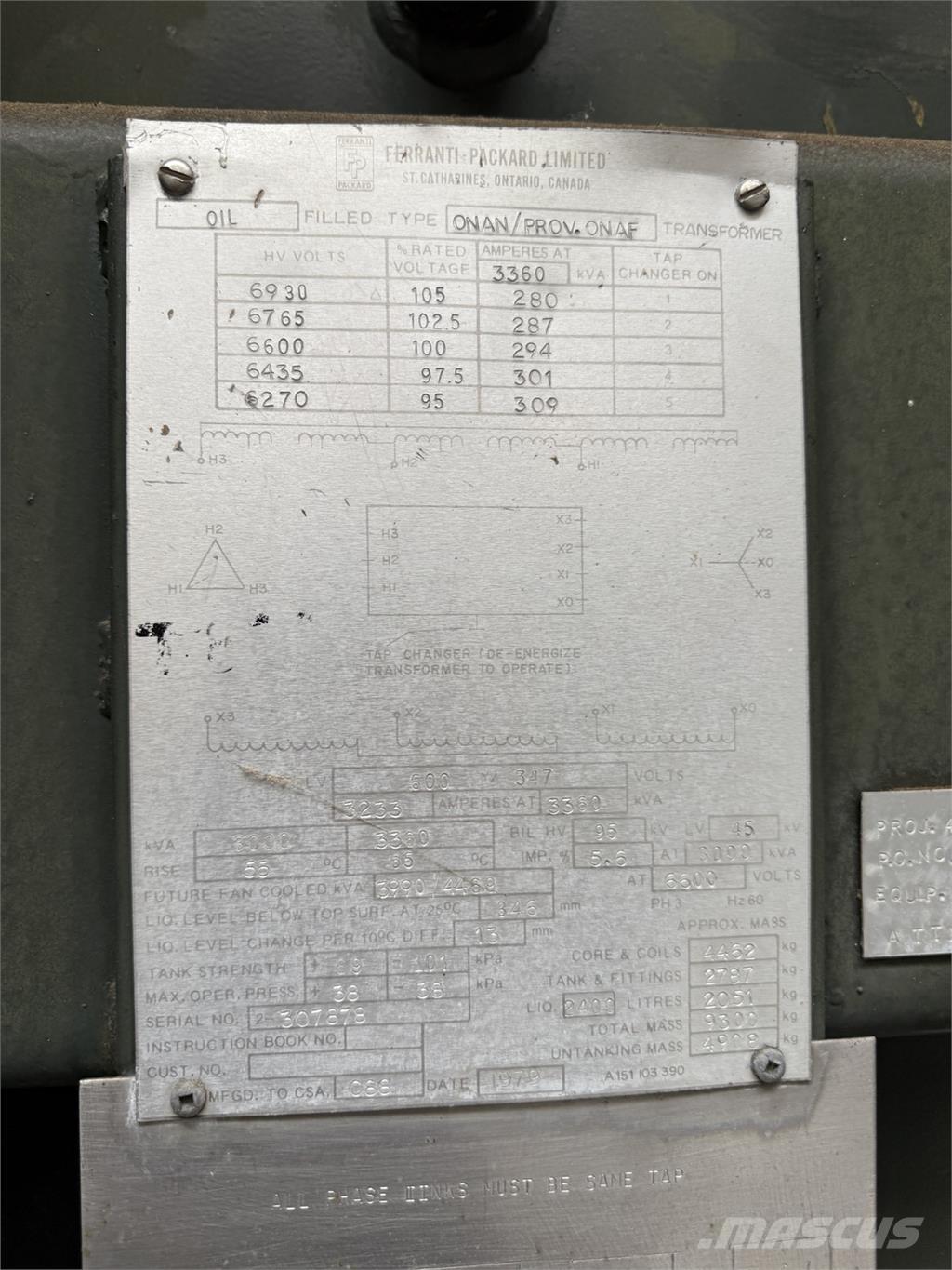  FERRANTI-PACKARD Entreprenad - Övrigt