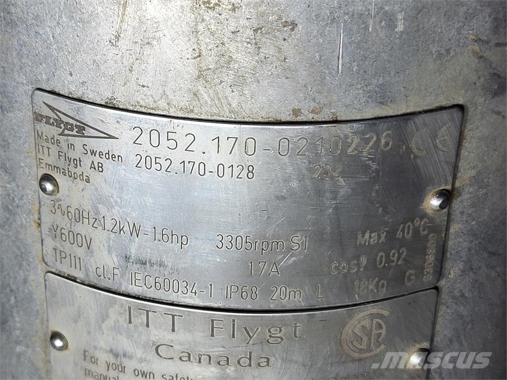 Flygt 2052.170-0128 Vattenpumpar