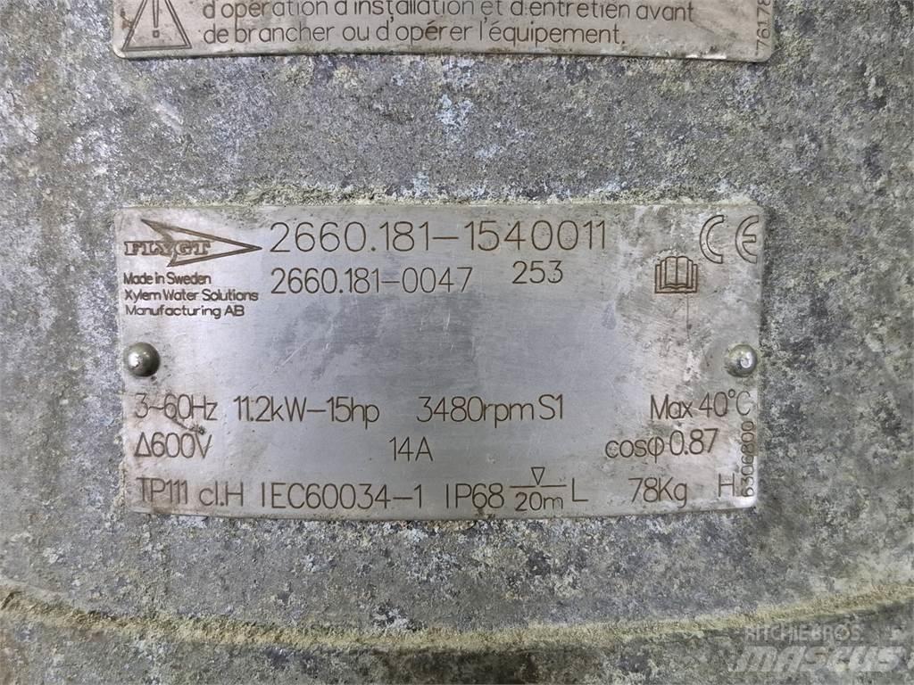 Flygt 2660-181 Vattenpumpar