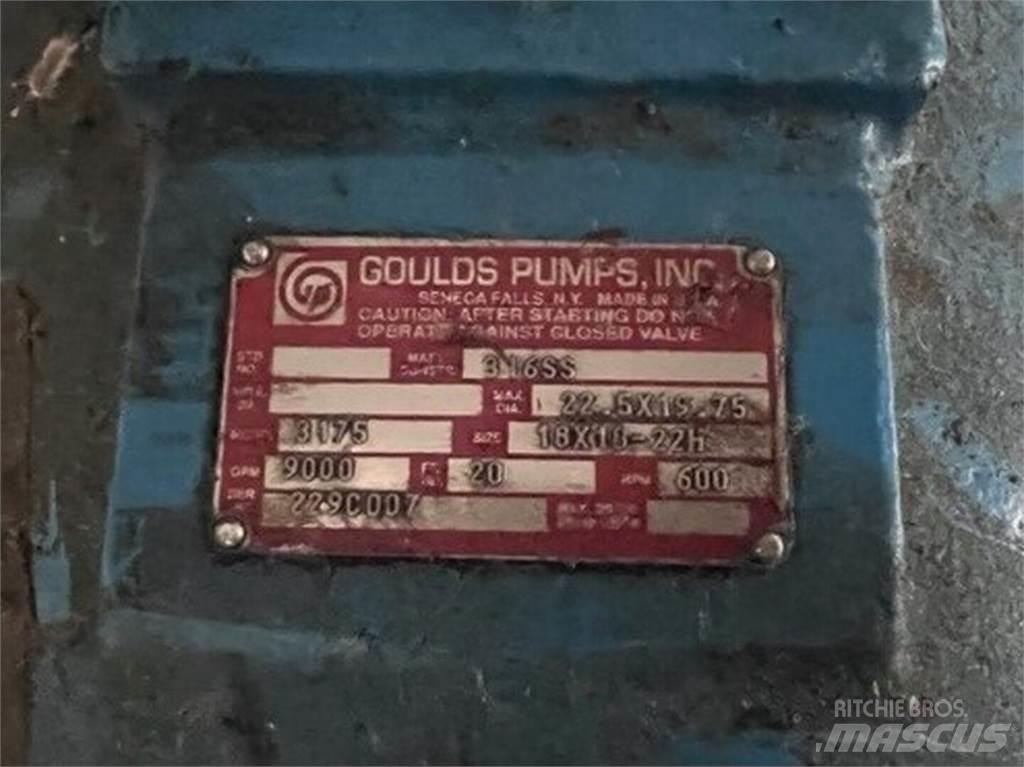  GOULDS 3175 Vattenpumpar