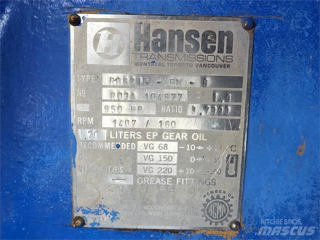 Hansen RDG21F-BN-9 Entreprenad - Övrigt