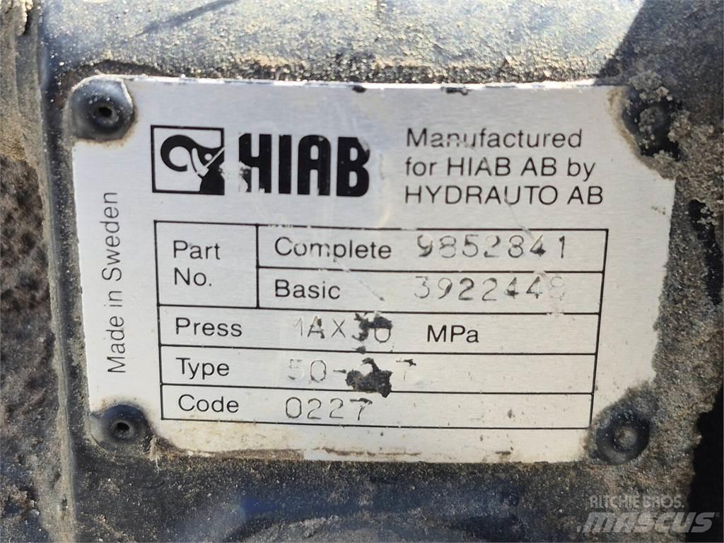 Hiab 122B-2-CL Kranar, delar och tillbehör
