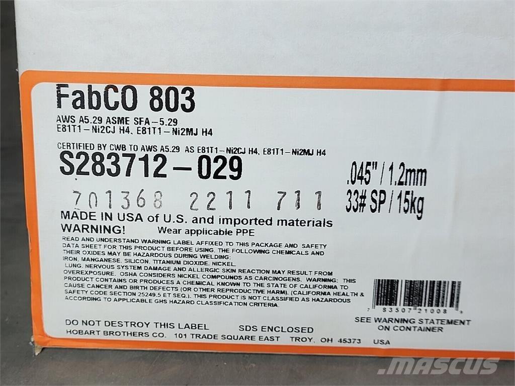 Hobart S283712-029 Svetsmaskiner