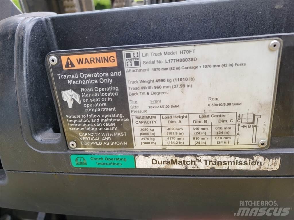 Hyster H70FT Entreprenad - Övrigt