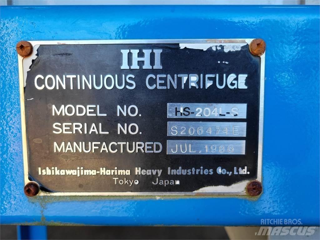 IHI HS-204L-S Tillbehör och reservdelar till borrutrustning