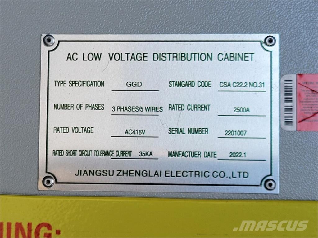  JIANGSU ZHENGLAI GGD Entreprenad - Övrigt