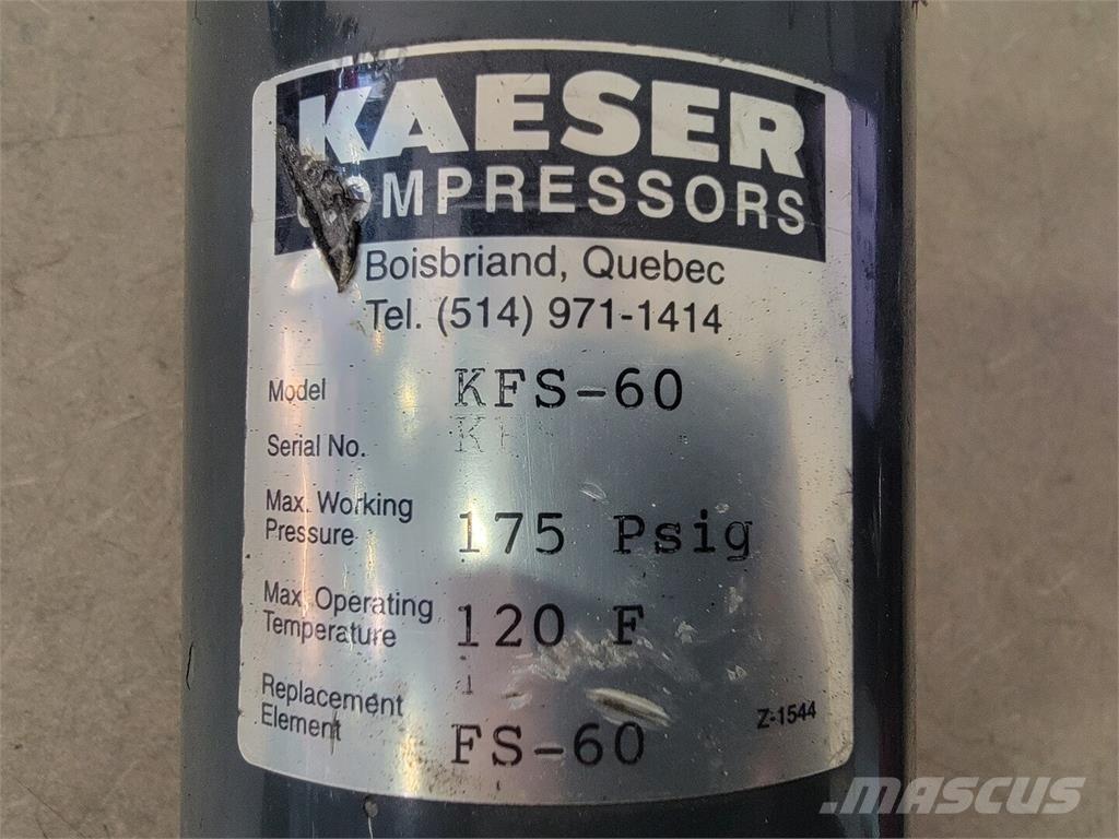 Kaeser KFS-60 Entreprenad - Övrigt