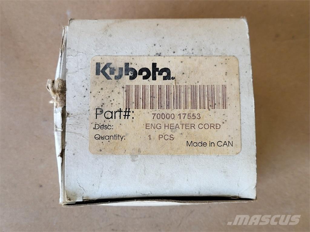 Kubota 70000-17553 Entreprenad - Övrigt
