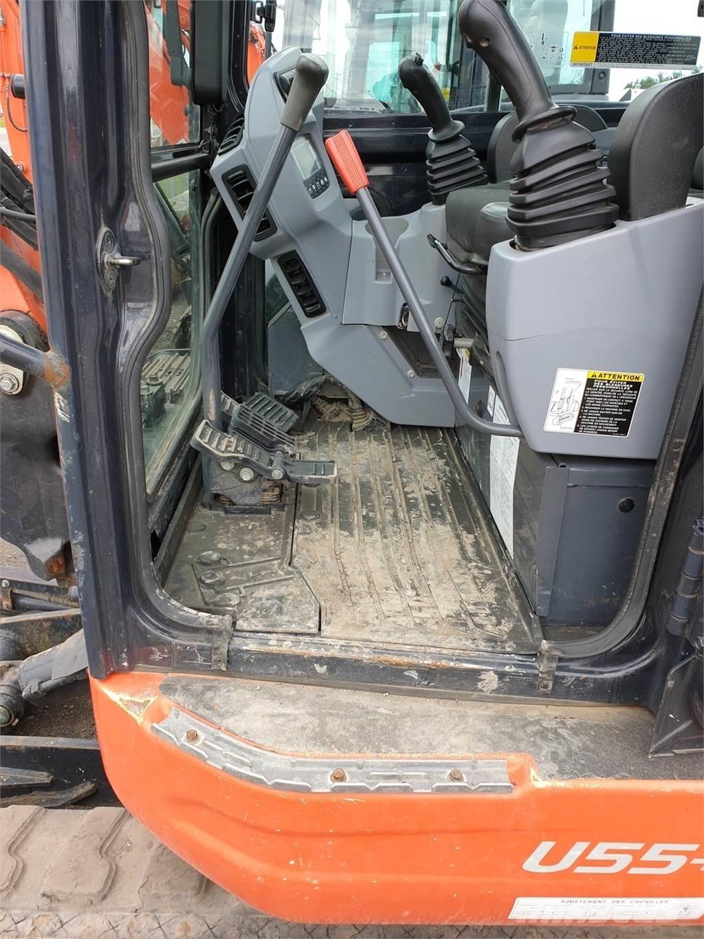 Kubota U55-4 Hjulgrävare