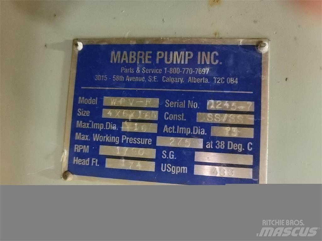  MABRE PUMP WPV-R Vattenpumpar