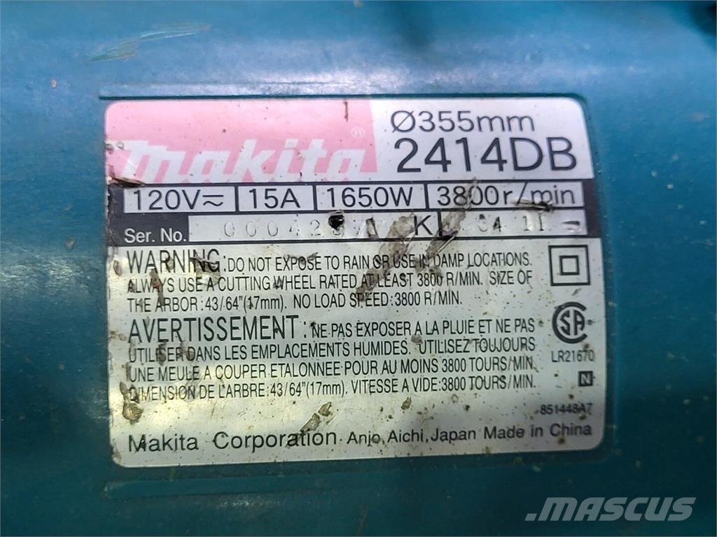 Makita 2414DB Entreprenad - Övrigt
