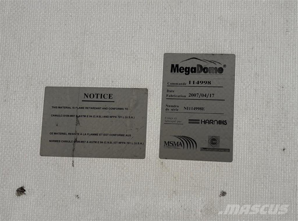  MEGADOME Stålramsbyggnader